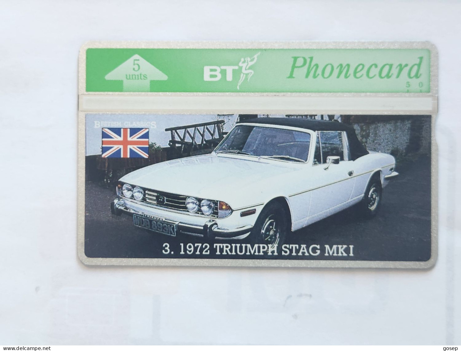 United Kingdom-(BTG-120)-British Classics-(3)-(461)(5units)(302E68139)(tirage-500)(price Cataloge-20.00£-mint - BT Allgemeine