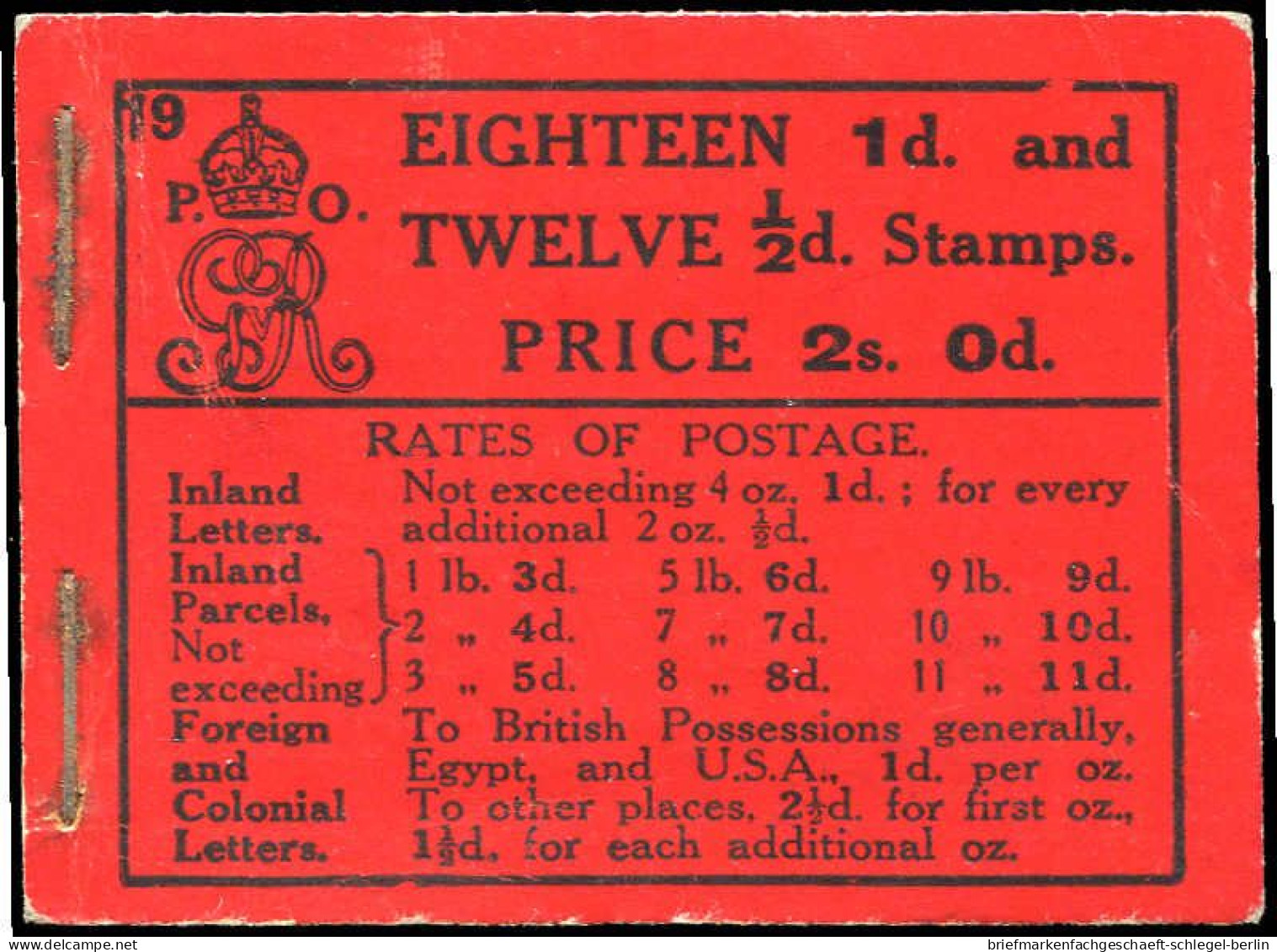 Grossbritannien, 1913, MH 0-4 A, Postfrisch - Sonstige & Ohne Zuordnung