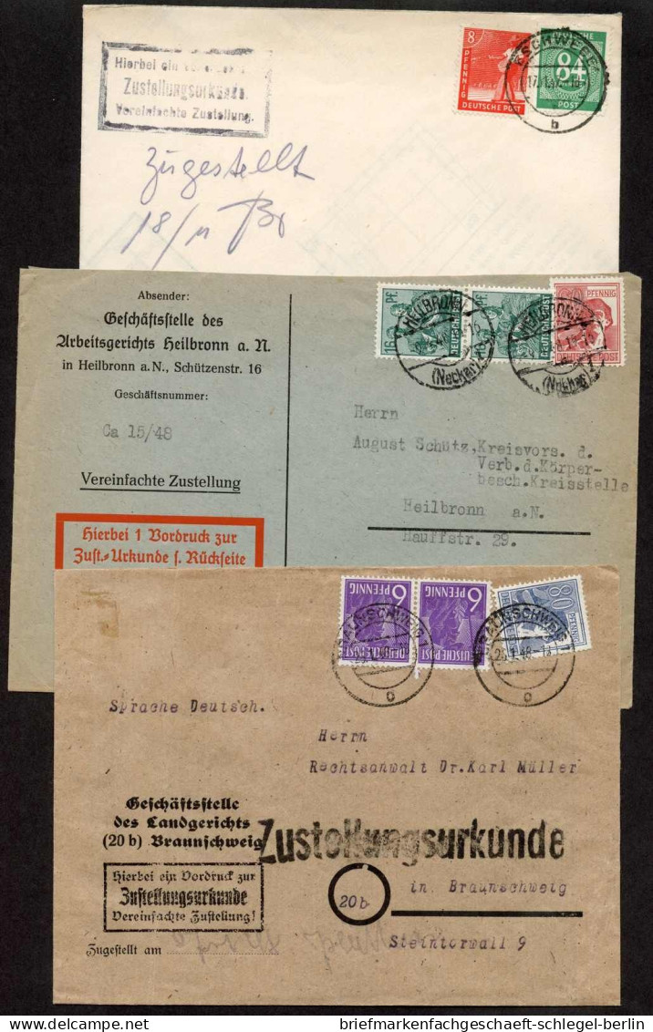 Gemeinschaftsausgaben, 1947, 957 + 944(29 U.a., Brief - Autres & Non Classés