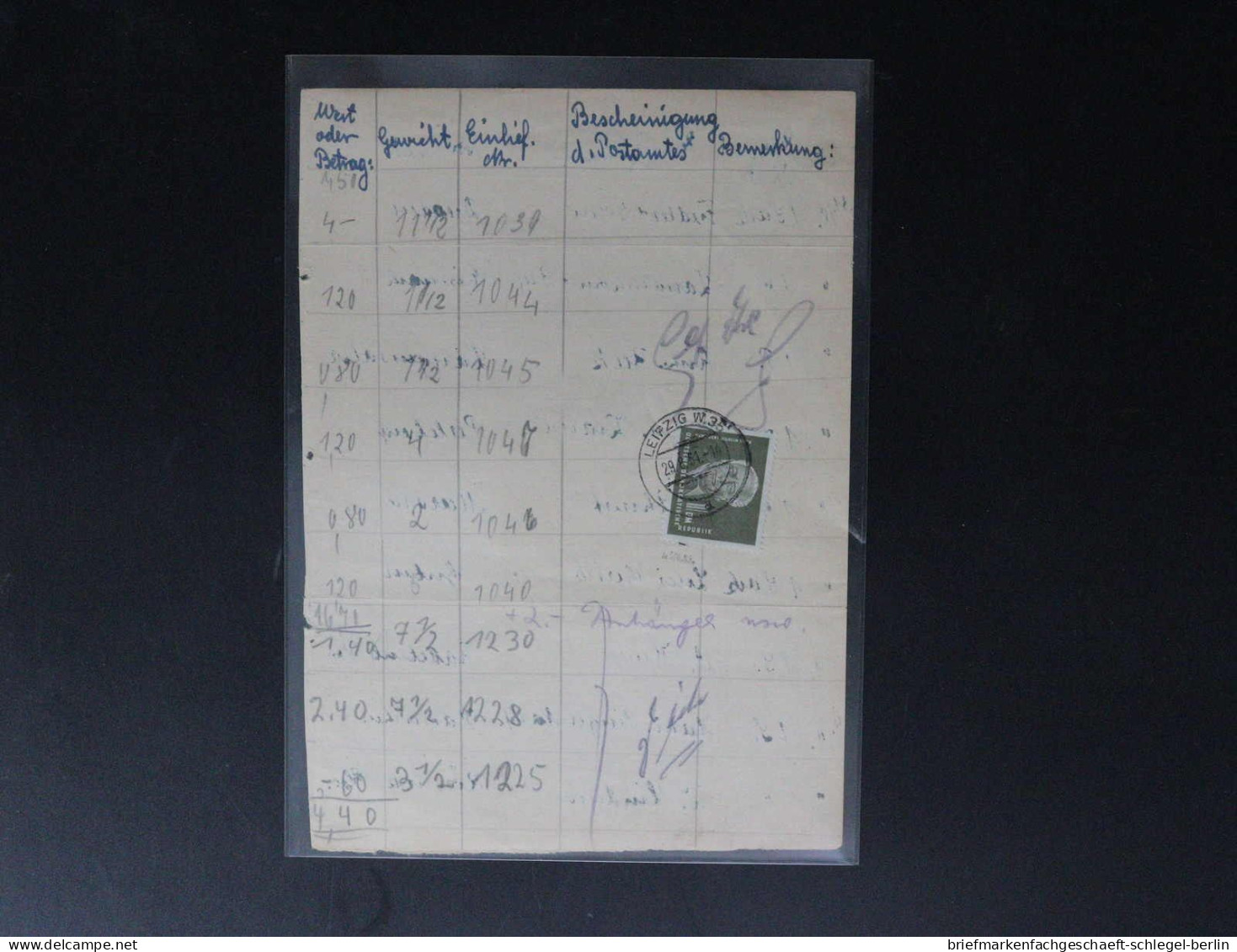 DDR, 1951, 253 EF, Brief - Other & Unclassified