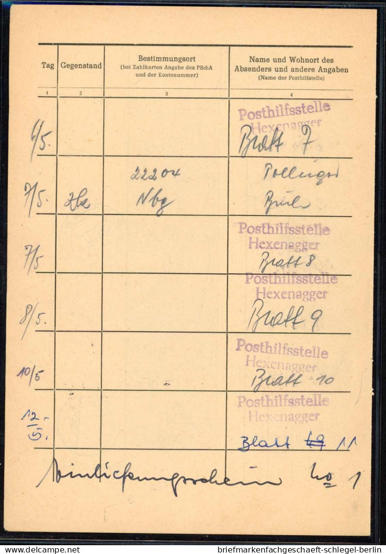 Bundesrepublik Deutschland, 1958, 185 (3), Brief - Sonstige & Ohne Zuordnung