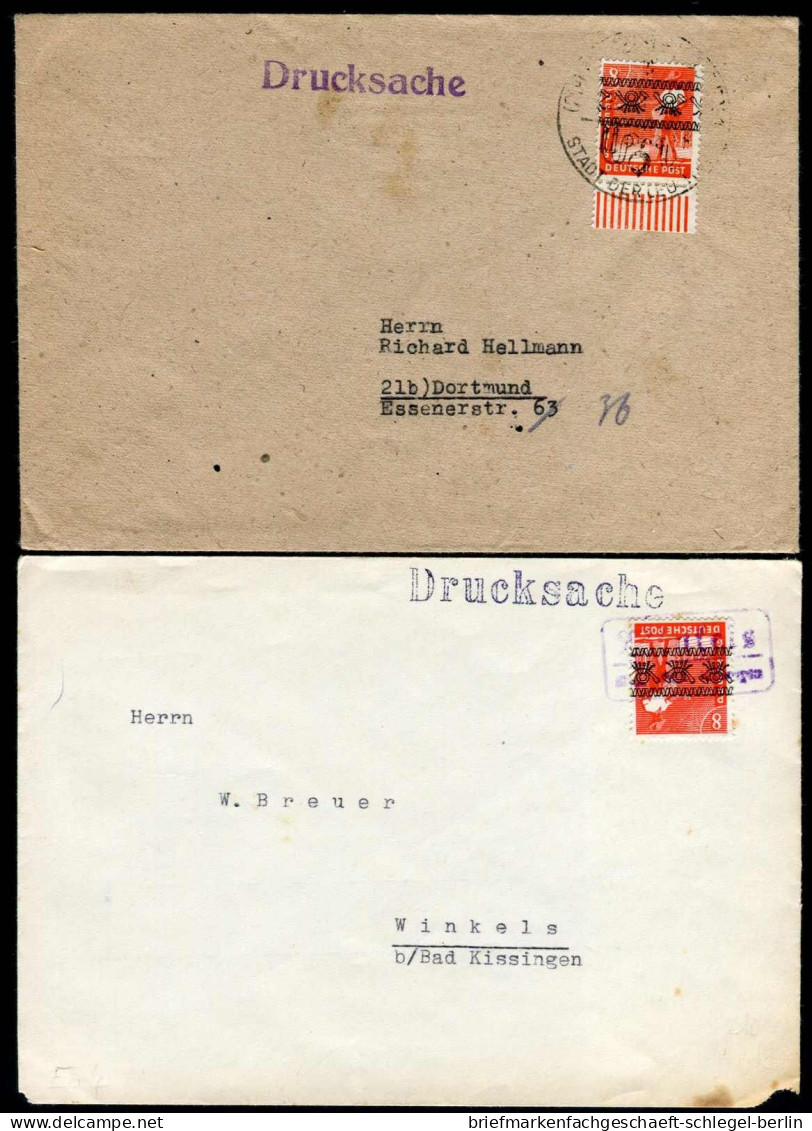 Amerik.+Brit. Zone (Bizone), 1948, 38 I EF, Brief - Brieven En Documenten
