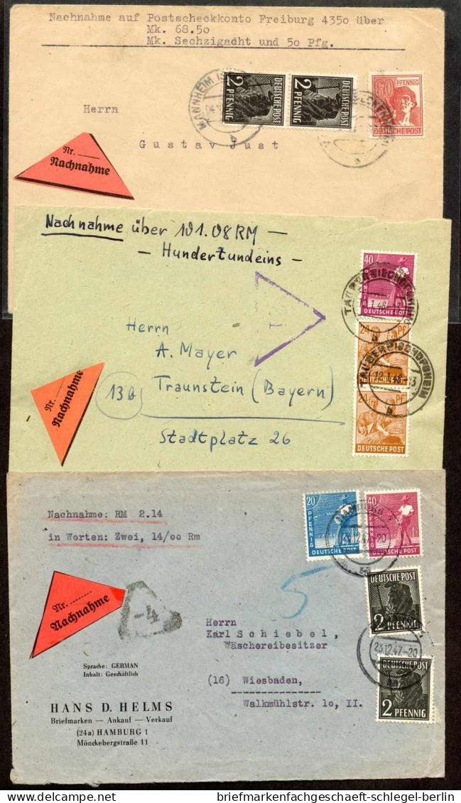 Gemeinschaftsausgaben, 1947, 931,912,915,919 U.a., Brief - Other & Unclassified