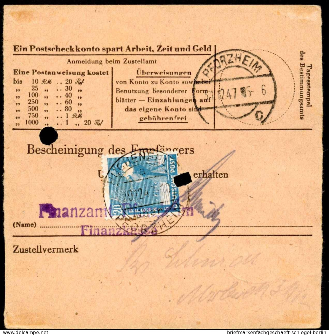 Gemeinschaftsausgaben, 1947, 934 + 952 + 950(RS), Brief - Altri & Non Classificati