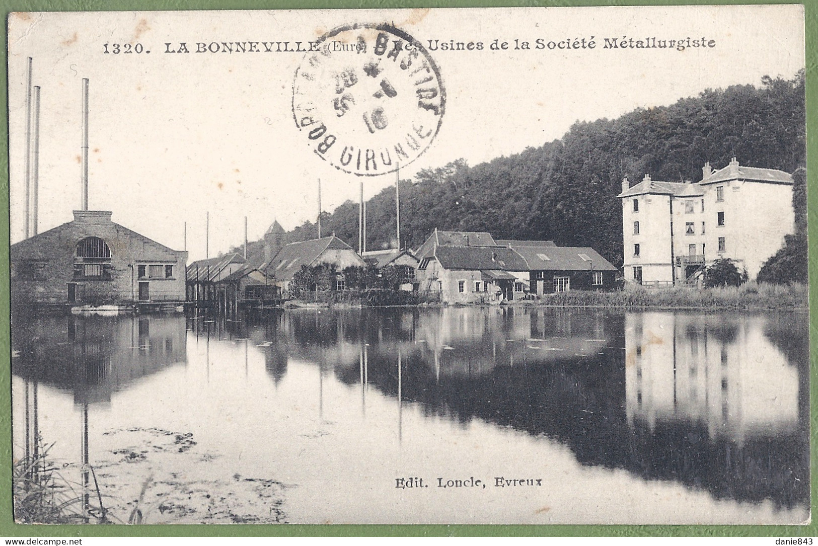 CPA  Vue Rare - EURE - LABONNEVILLE - USINES DE LASOCIÉTÉ DE MÉTALLURGIE - Autres & Non Classés