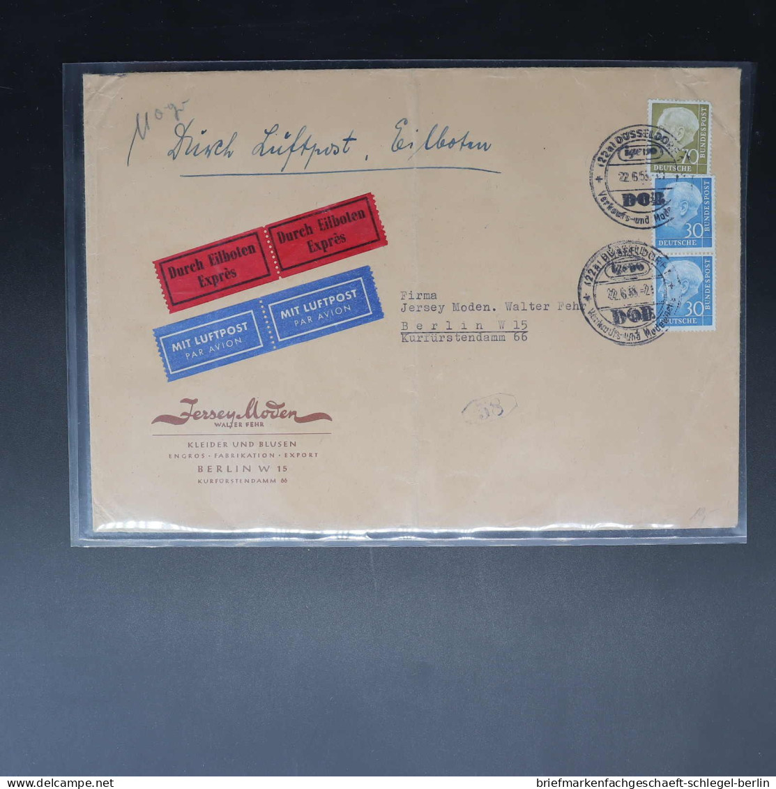 Bundesrepublik Deutschland, 1955, 187(4) - 187(2)+191 - ... - Autres & Non Classés