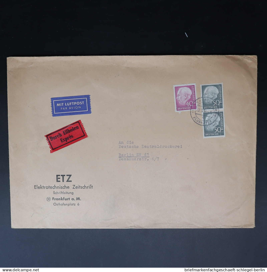 Bundesrepublik Deutschland, 1955, 187(4) - 187(2)+191 - ... - Other & Unclassified