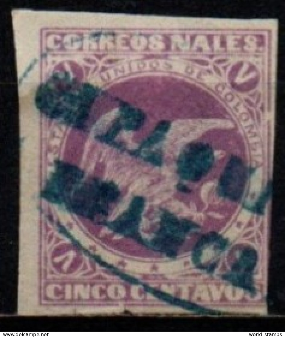 COLOMBIE 1876-80 O - Colombie