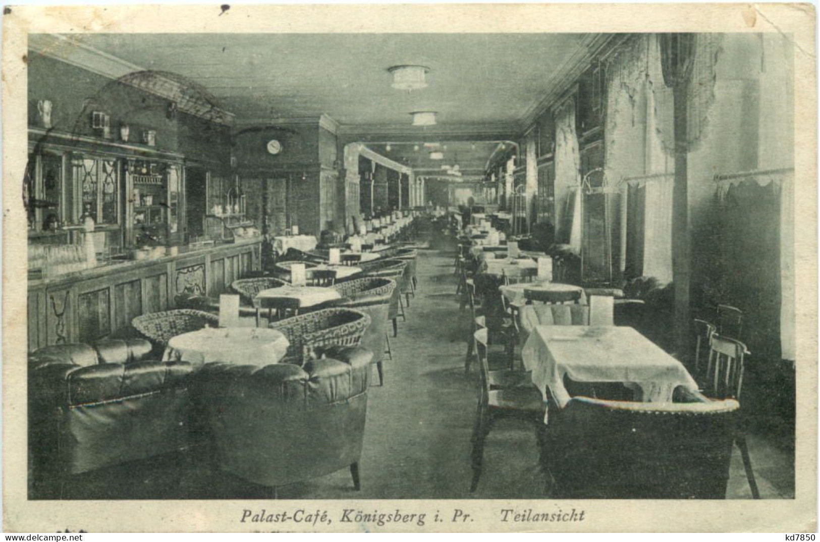 Königsberg - Palast-Cafe - Ostpreussen