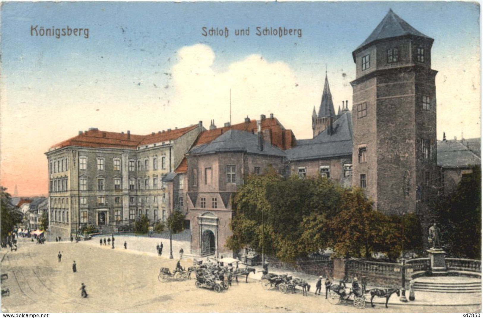 Königsberg - Schloss Und Schlossberg - Ostpreussen