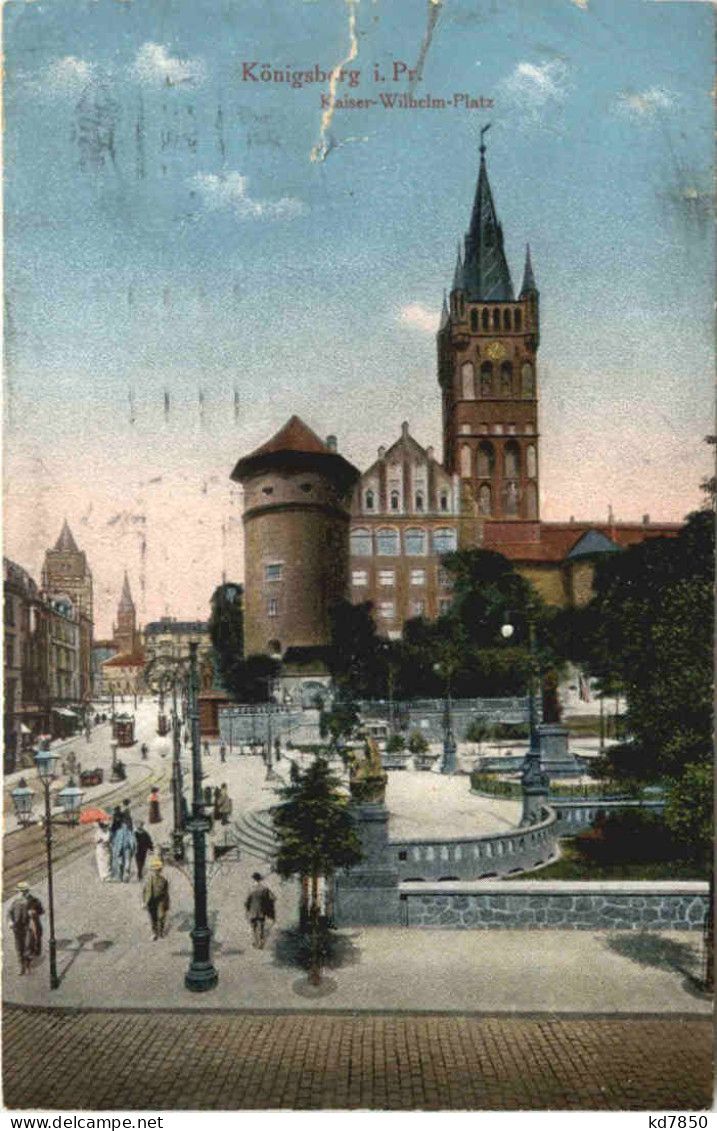 Königsberg - Kaiser Wilhelm Platz - Ostpreussen