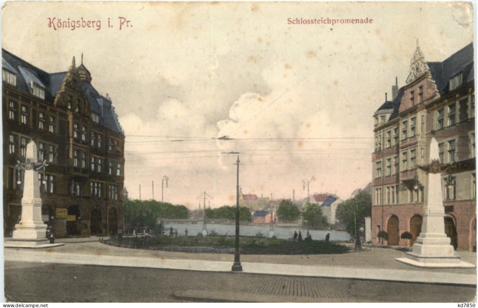 Königsberg - Schlossteichpromenade - Ostpreussen