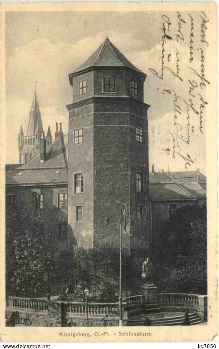 Königsberg - Schlossturm - Ostpreussen