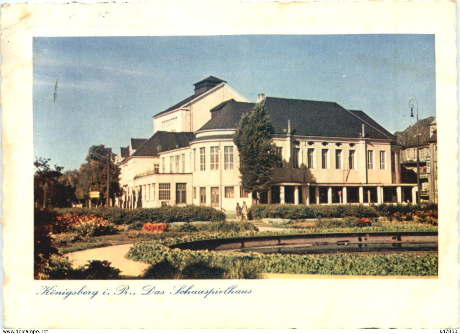 Königsberg - Das Schauspielhaus - Ostpreussen