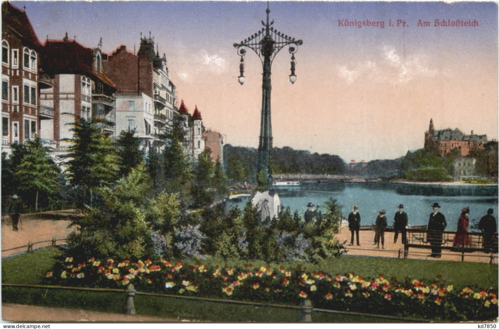 Königsberg - Am Schlossteich - Ostpreussen