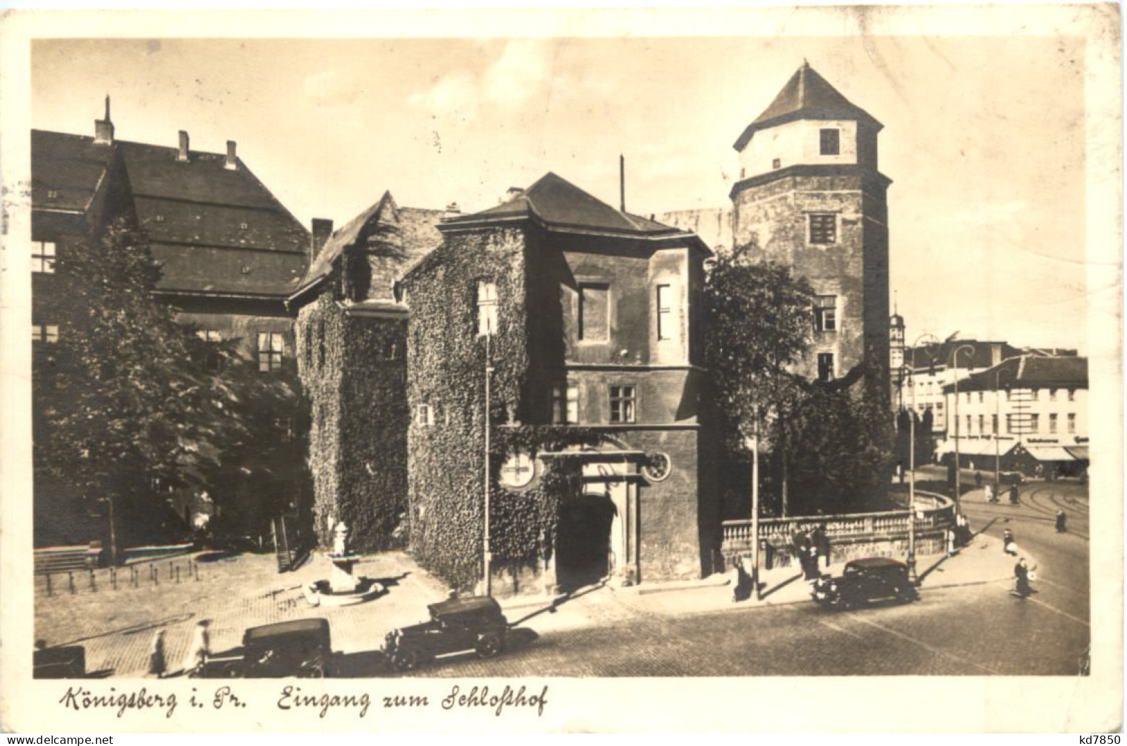 Königsberg - Eingang Zum Schlosshof - Ostpreussen