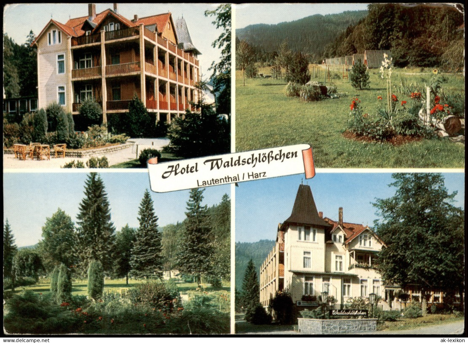 Ansichtskarte Lautenthal Hotel Waldschlößchen 1974 - Other & Unclassified