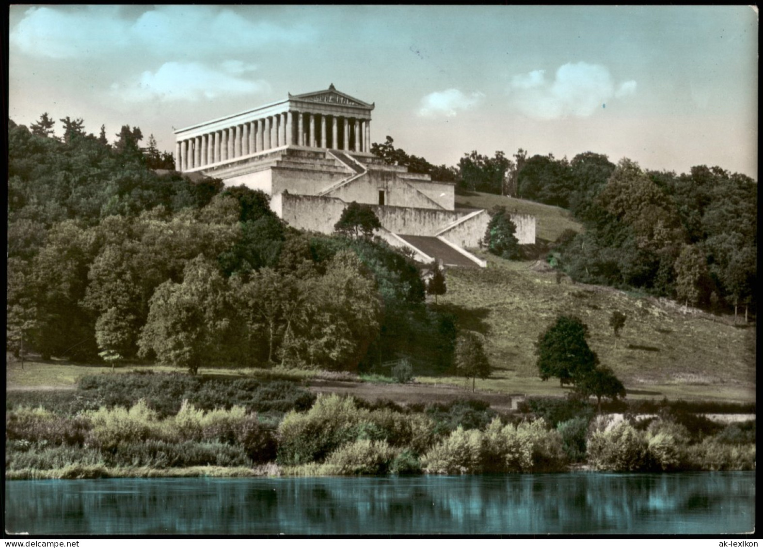 Ansichtskarte Regensburg Walhalla-Denkmal 1960 - Regensburg