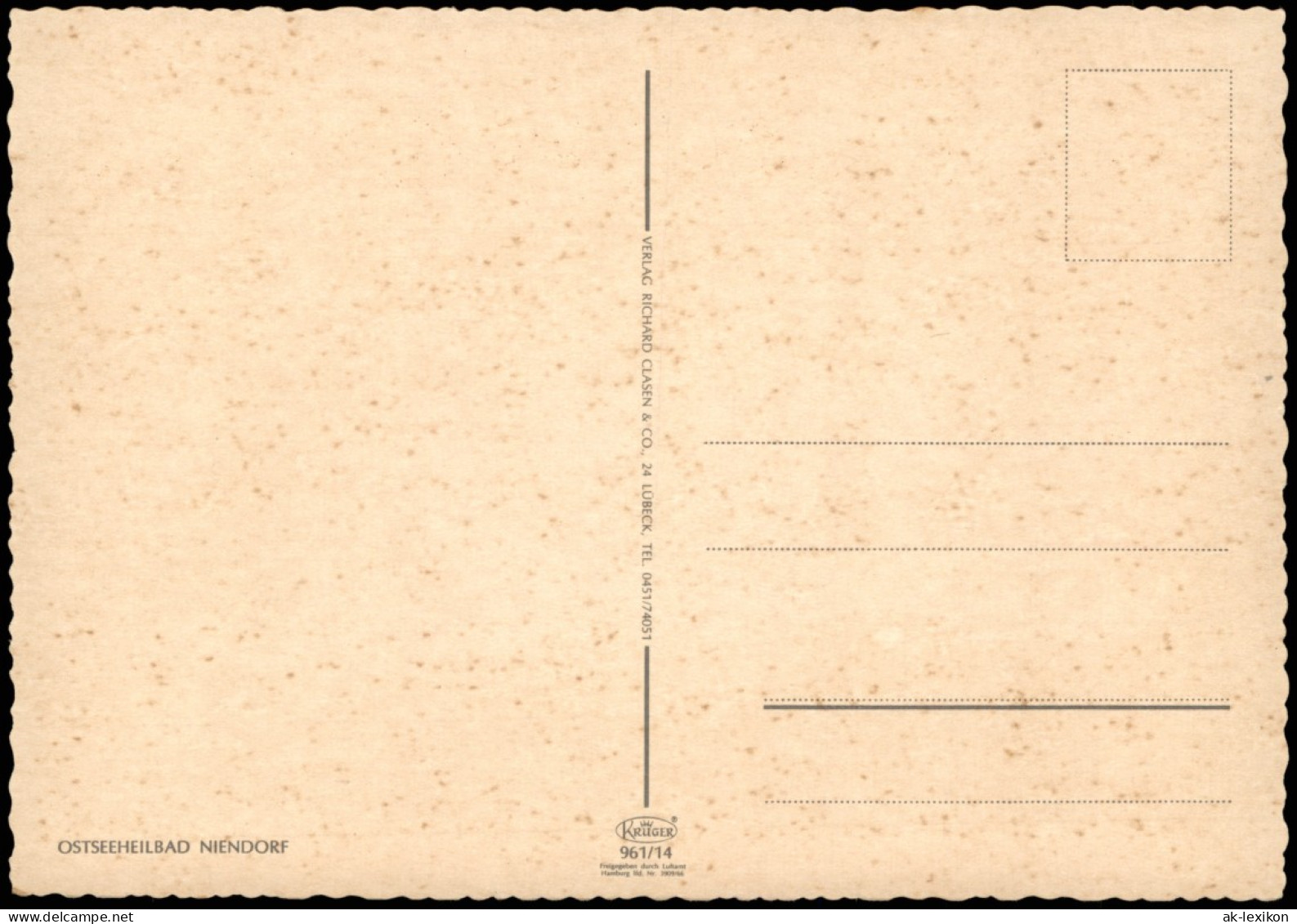 Ansichtskarte Niendorf-Timmendorfer Strand Luftbild 1972 - Other & Unclassified