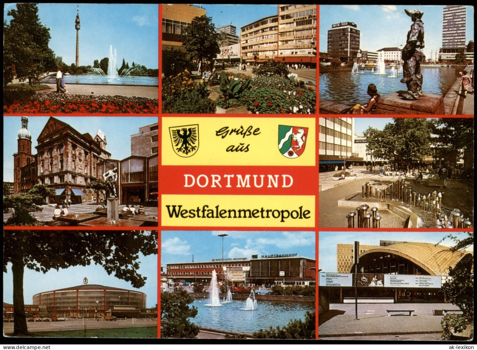 Ansichtskarte Dortmund Mehrbildkarte Der Westfalen-Metropole 1980 - Dortmund