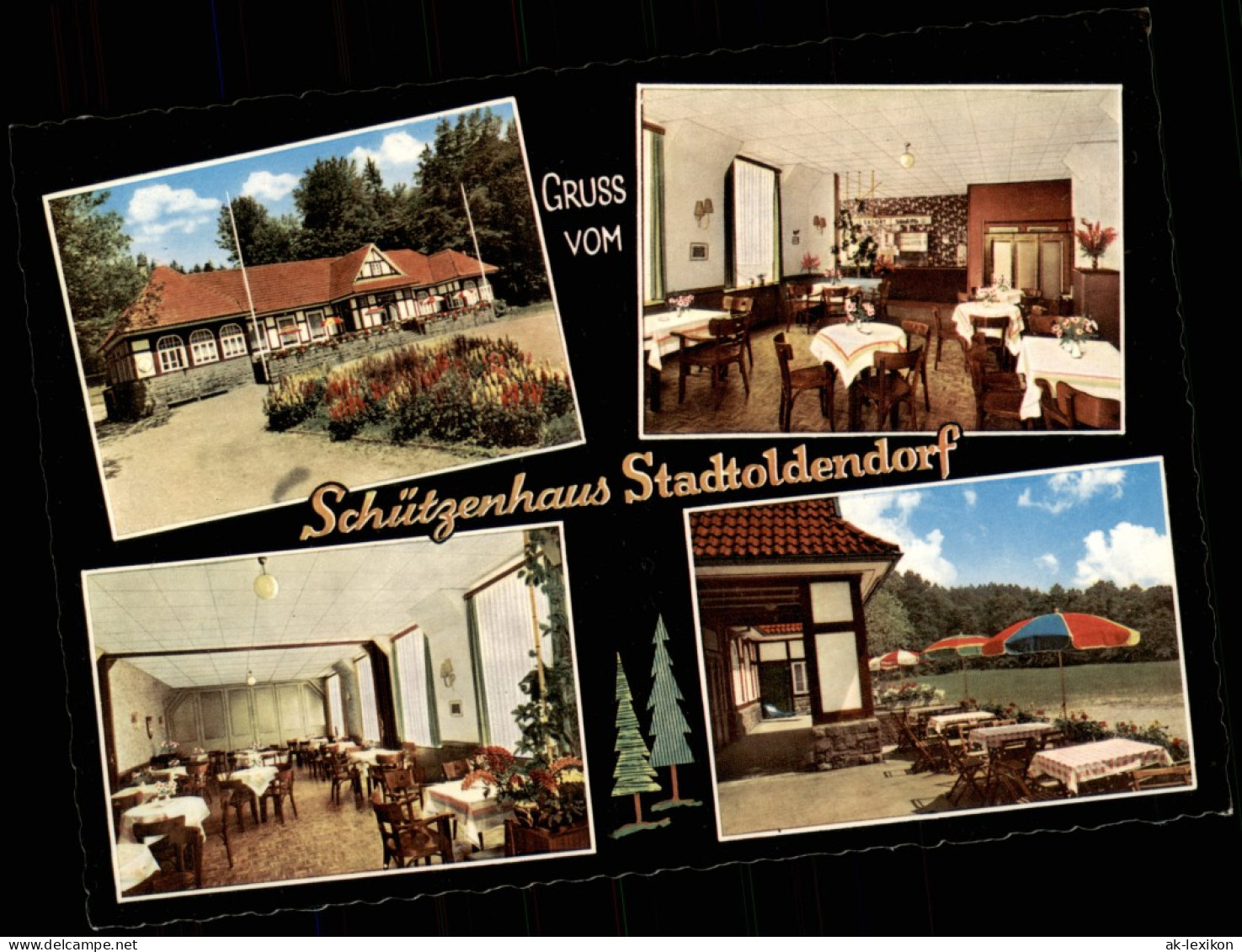 Ansichtskarte Stadtoldendorf Schützenhaus Stachtoldendorf - Mehrbild 1961 - Andere & Zonder Classificatie