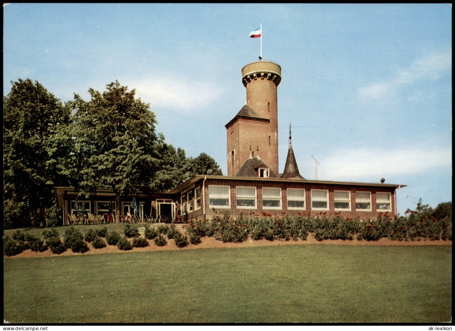 Lütjenburg Lüttenborg Partie Am Café Restaurant BISMARCKTURM 1970 - Altri & Non Classificati