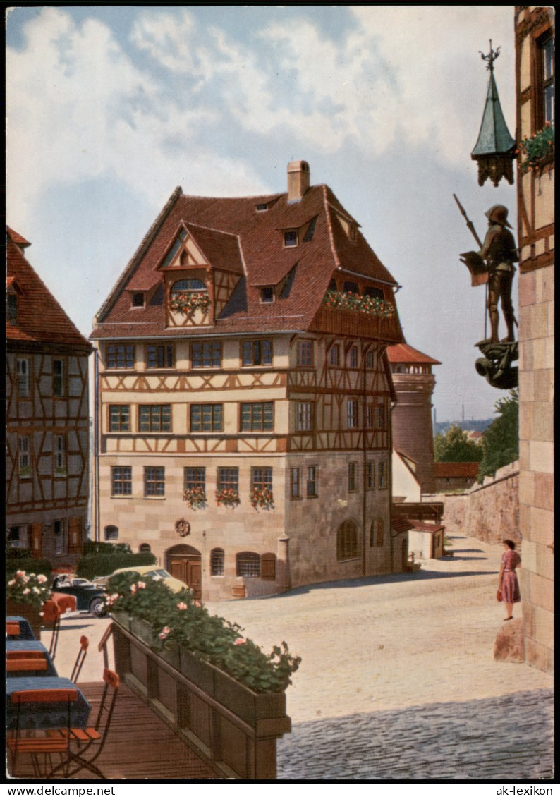 Ansichtskarte Nürnberg Partie Am Albrecht-Dürer-Haus 1960 - Nuernberg