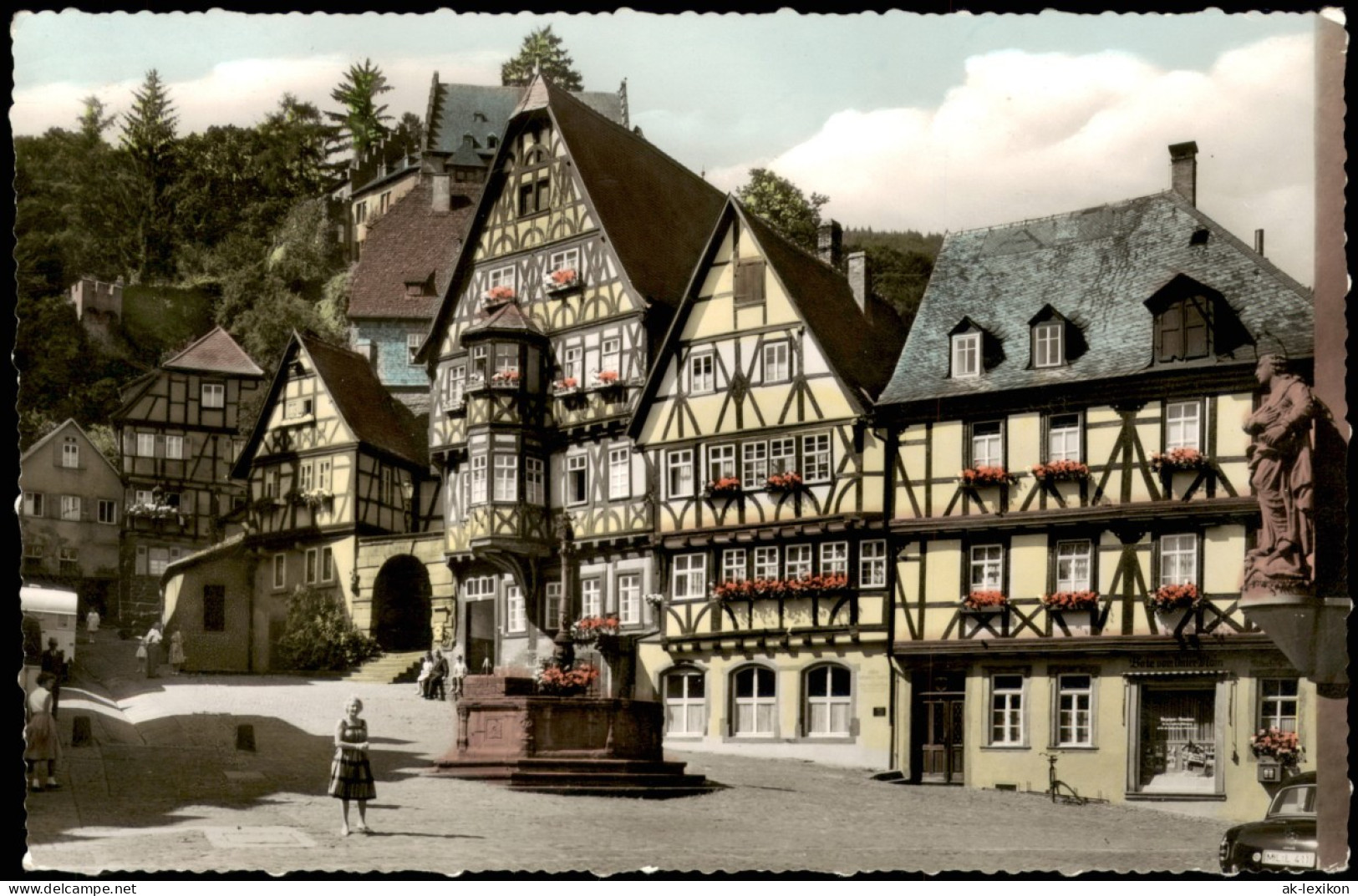 Ansichtskarte Miltenberg (Main) Historischer Marktplatz 1965 - Miltenberg A. Main