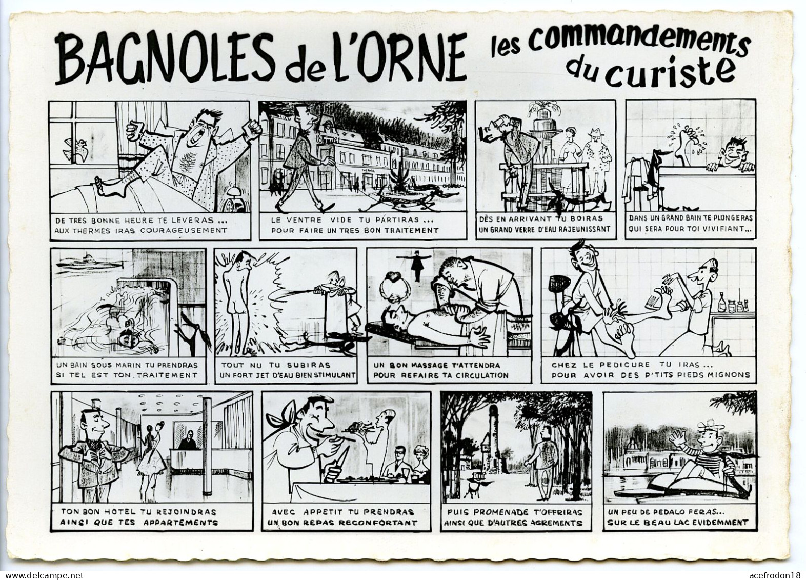 Bagnoles De L'Orne - Les Commandements Du Curiste - Bagnoles De L'Orne