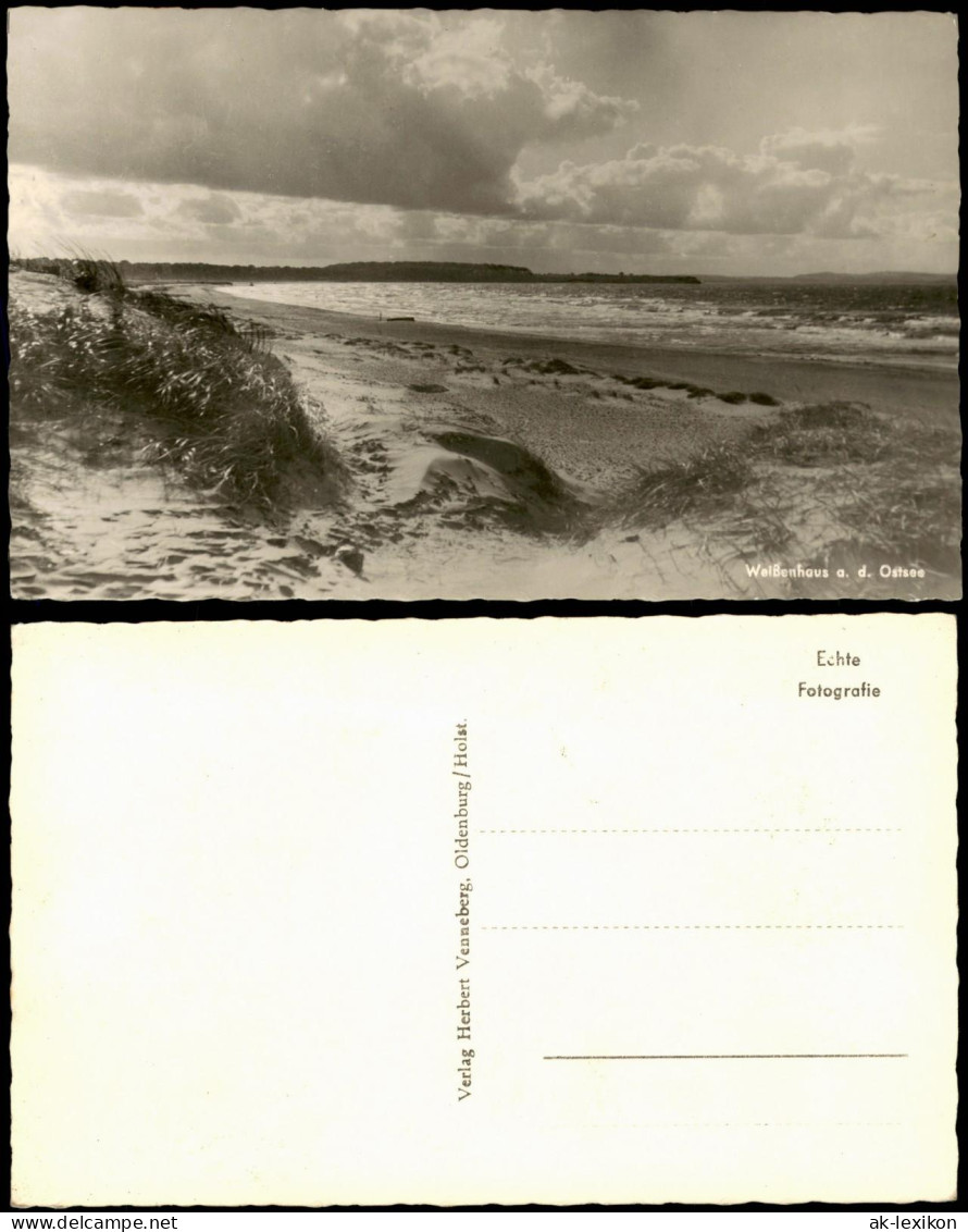 Ansichtskarte Weißenhaus Strand Dünen Ostsee 1962 - Altri & Non Classificati