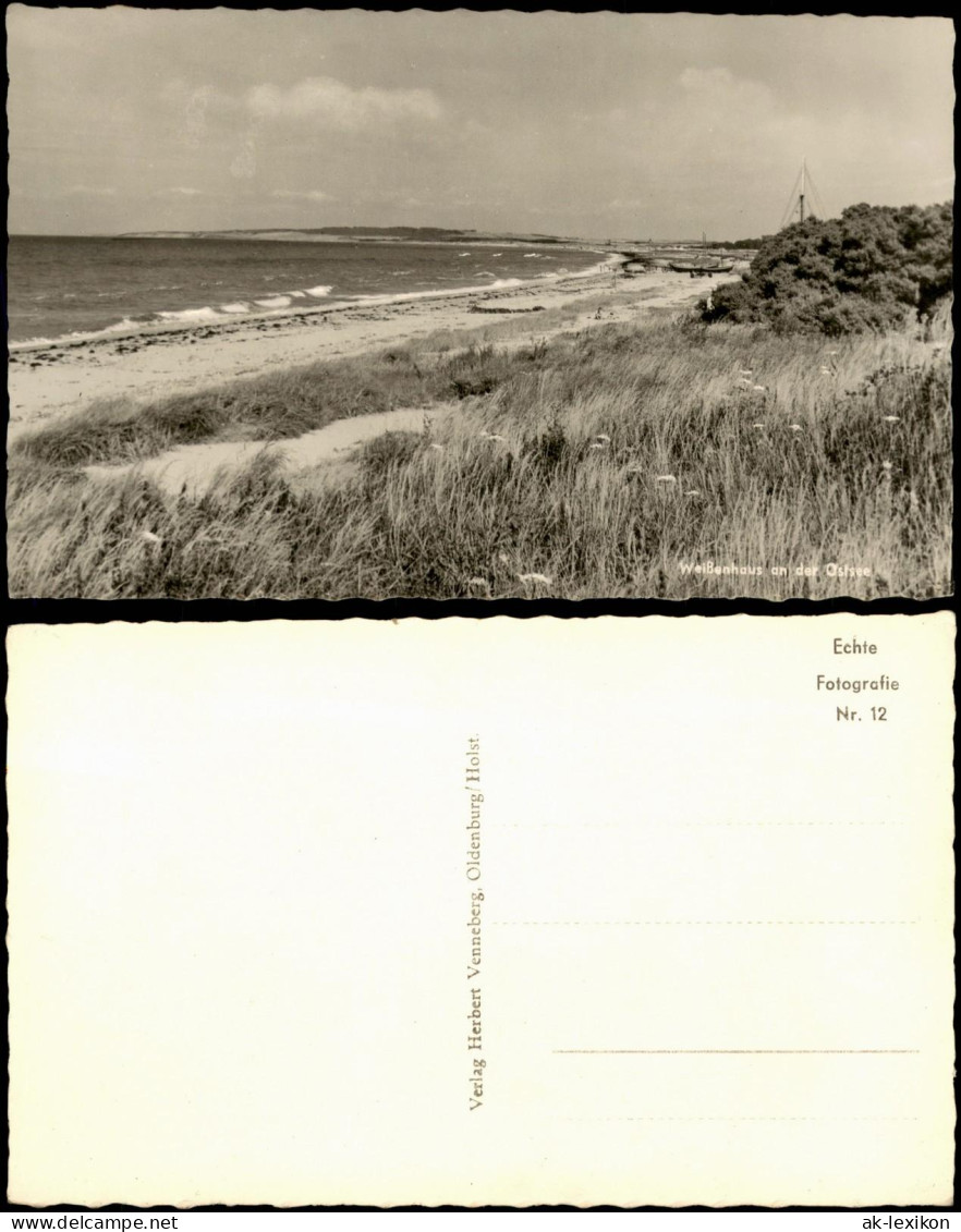 Ansichtskarte Weißenhaus Strand (Küste) Ostsee 1960 - Other & Unclassified