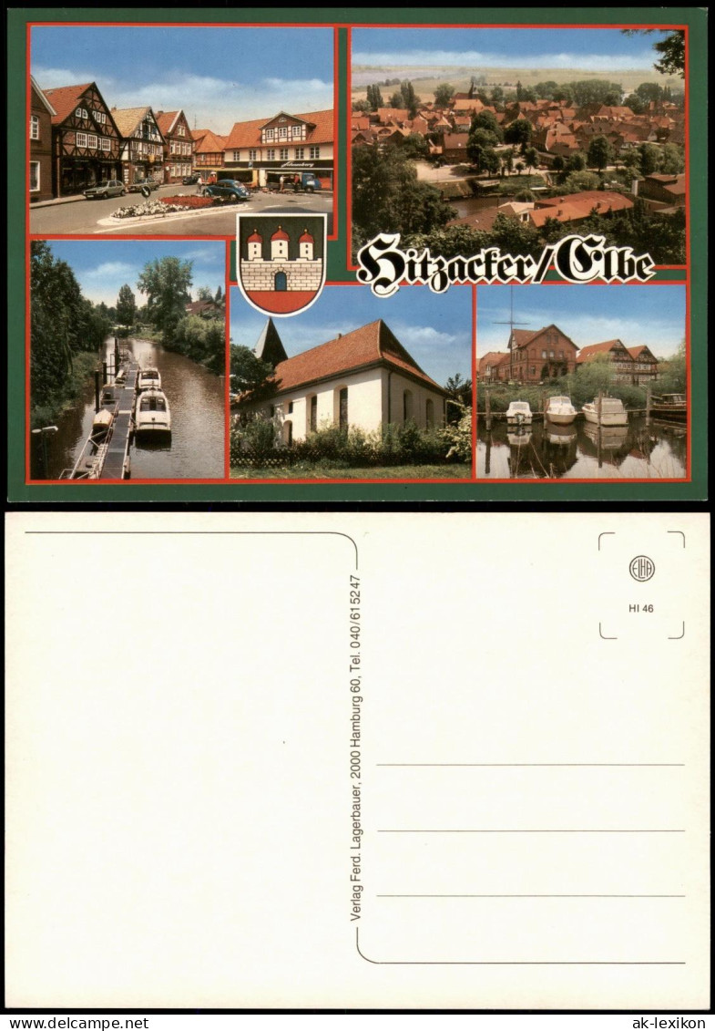 Hitzacker (Elbe) Mehrbildkarte Mit Ortsansichten Stadtteilansichten 1980 - Hitzacker