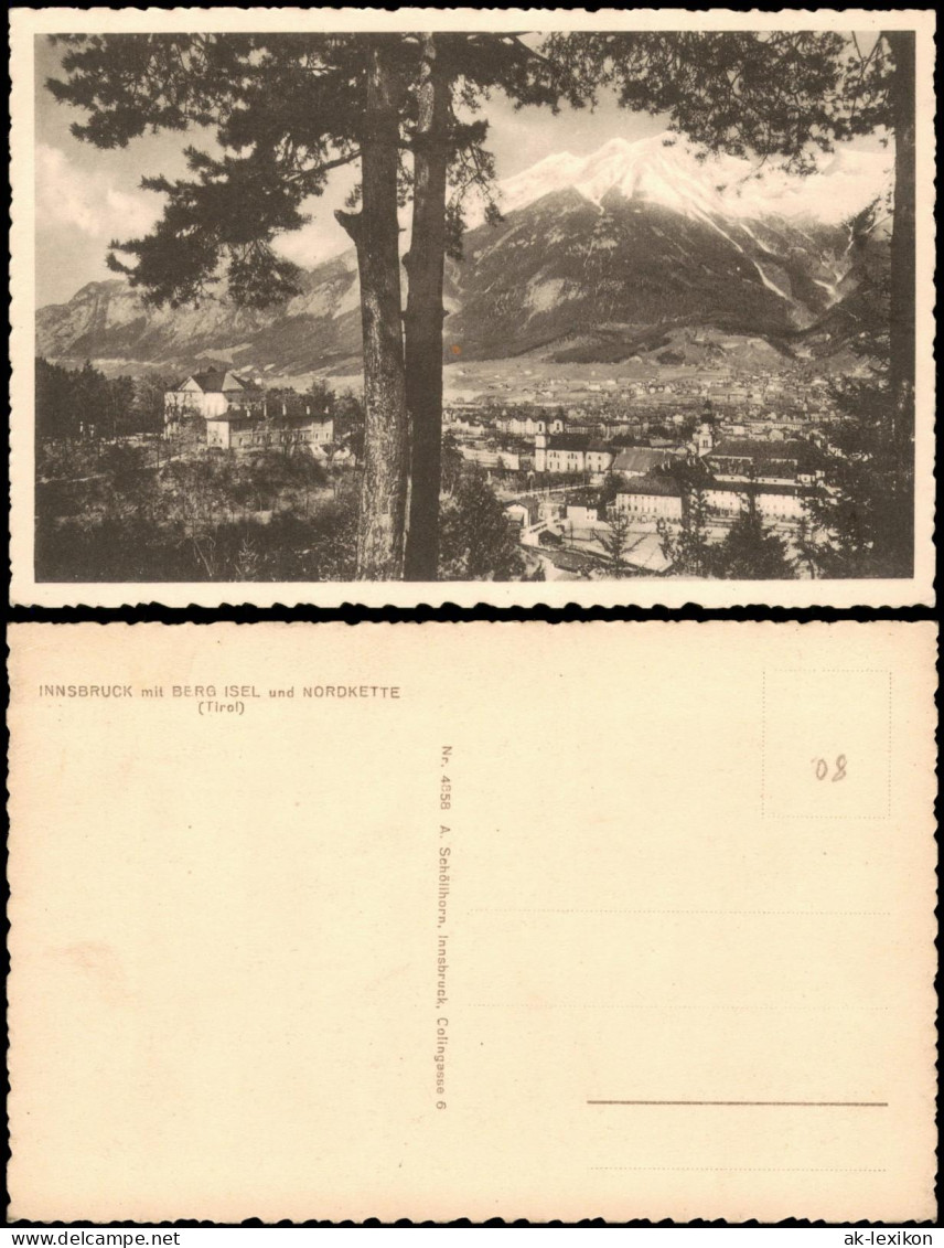Ansichtskarte Innsbruck Panorama-Ansicht 1940 - Innsbruck