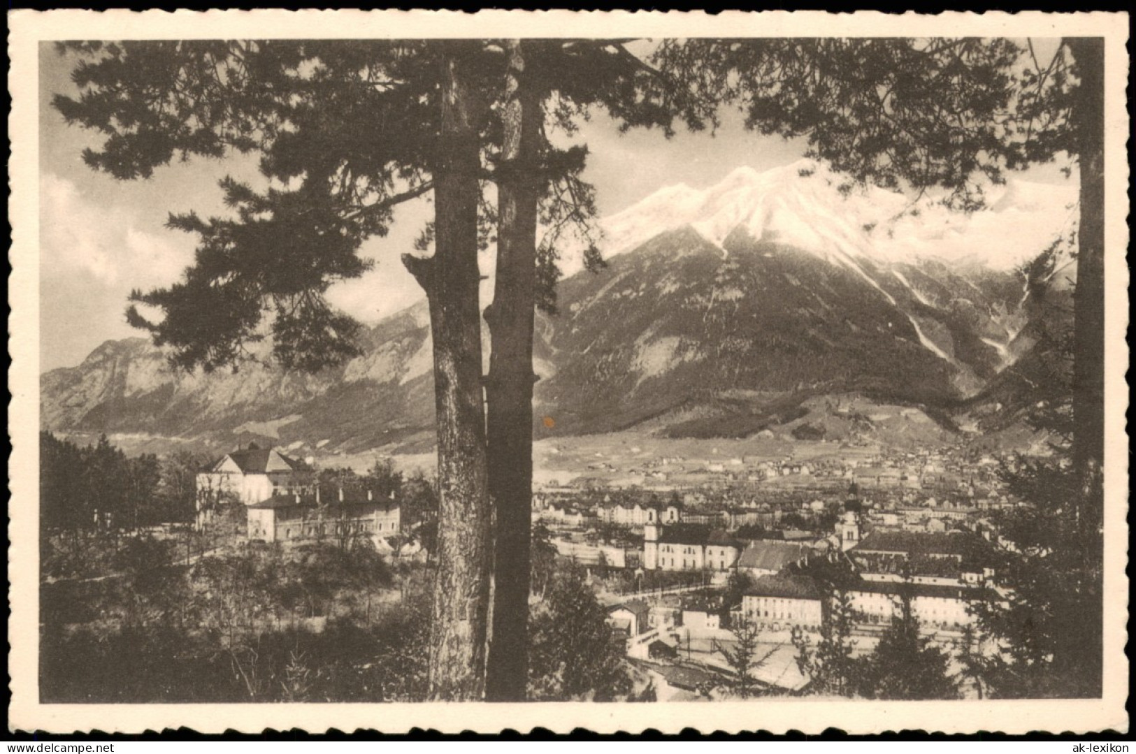 Ansichtskarte Innsbruck Panorama-Ansicht 1940 - Innsbruck