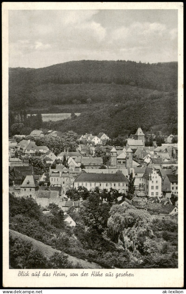 Münstereifel Panorama Mit St. Angela-Kindererholungsheim Der Ursulinen 1950 - Other & Unclassified