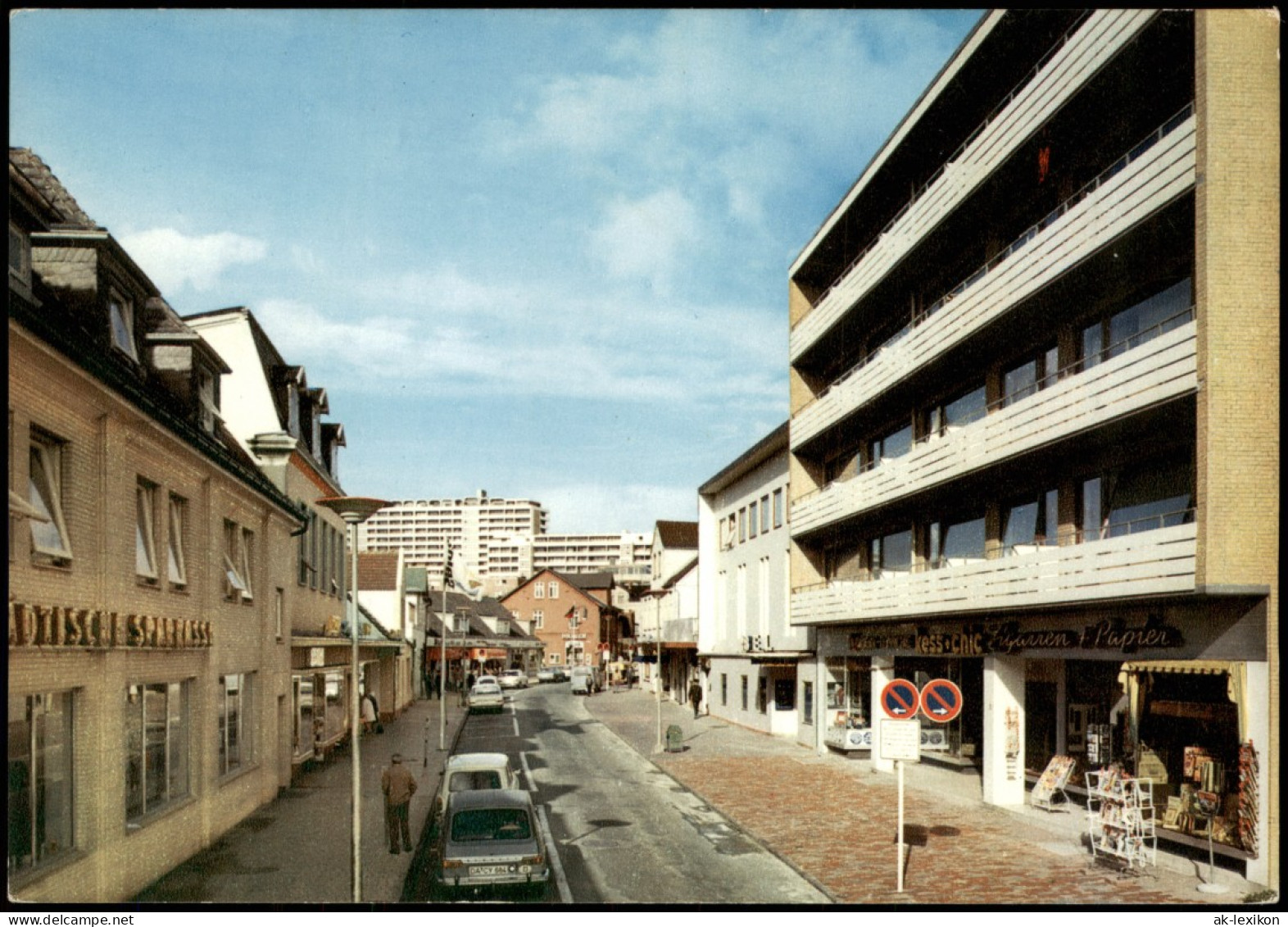 Ansichtskarte Westerland-Sylt Strandstraße 1977 - Altri & Non Classificati