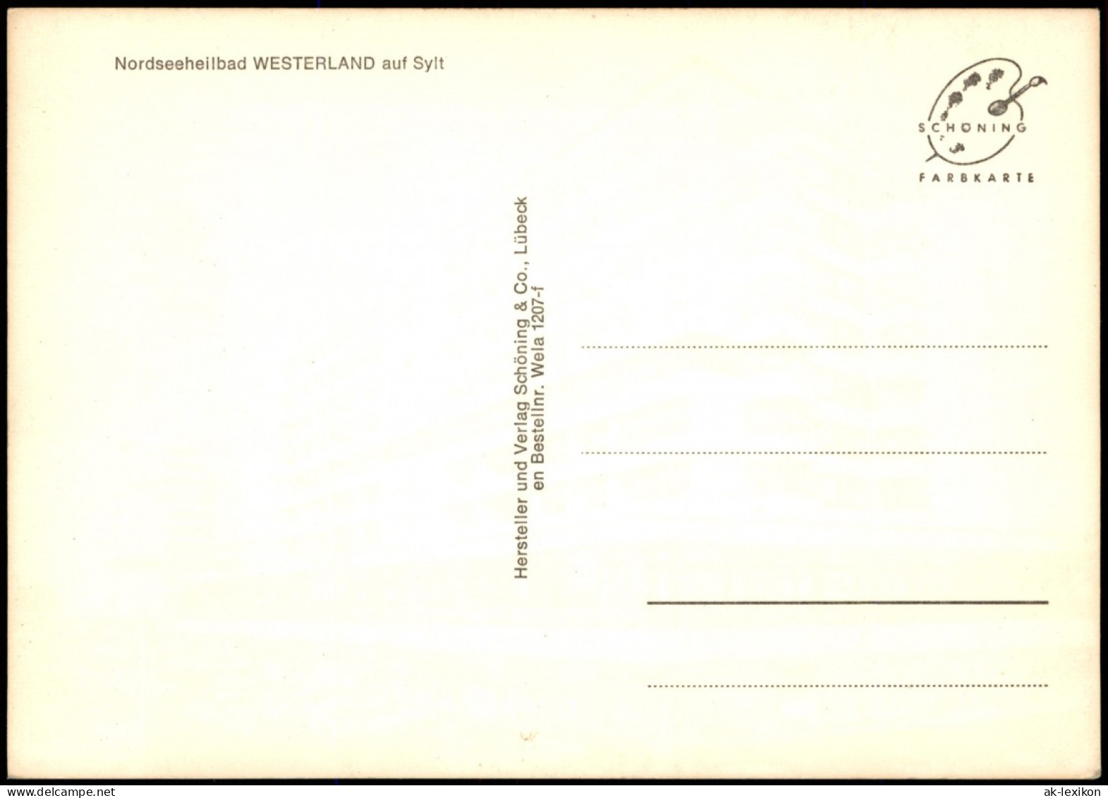 Ansichtskarte Westerland-Sylt Hotels Und Autos 1978 - Other & Unclassified