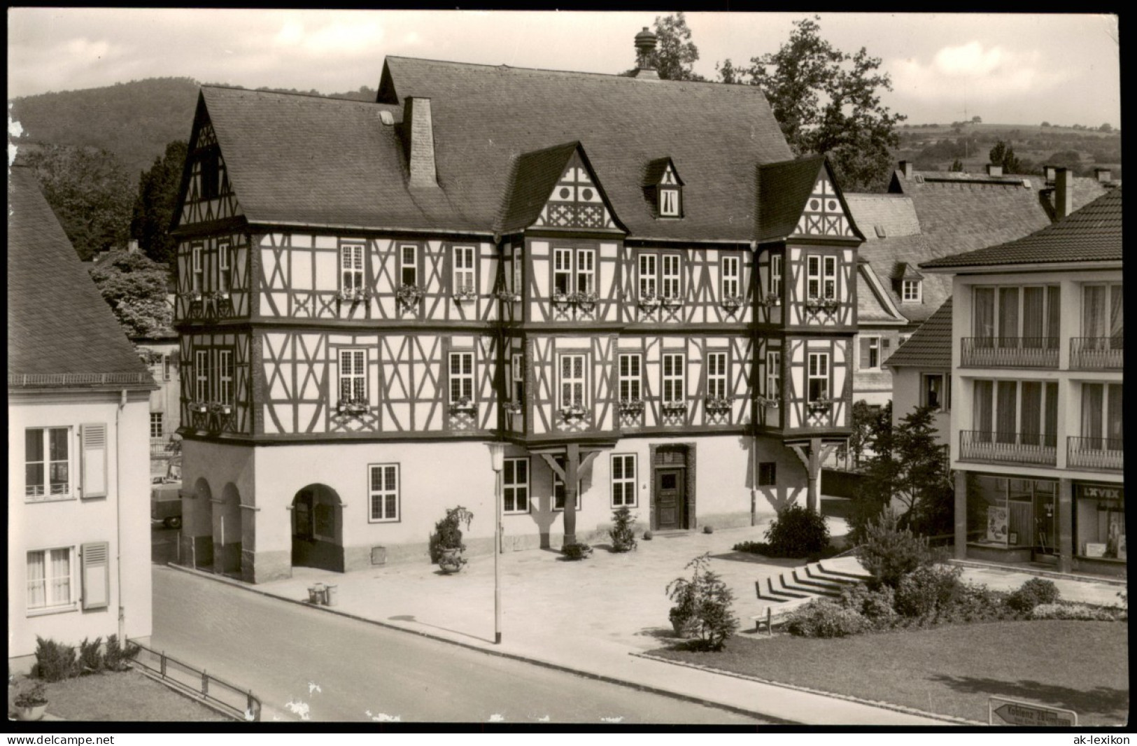 Ansichtskarte Nassau (Lahn) Partie Am Rathaus 1965 - Nassau