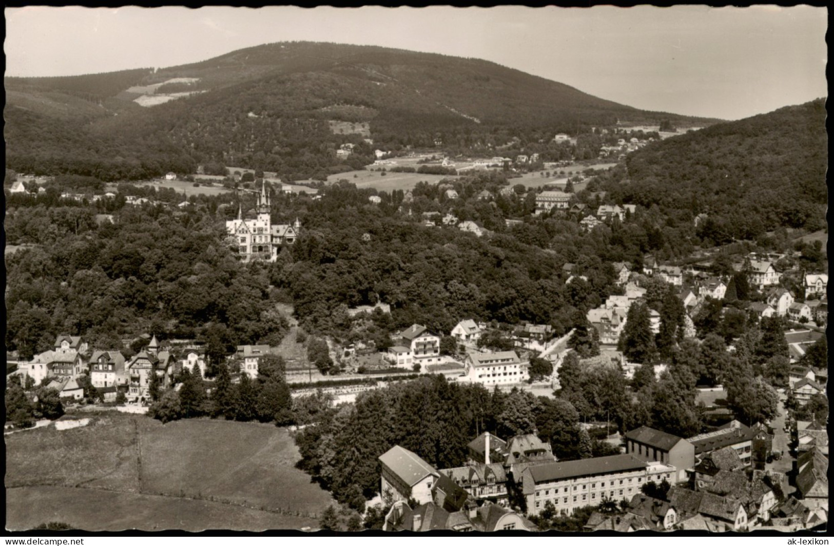 Königstein (Taunus) Panorama-Ansicht Taunus Blick Und Altkönig 1960 - Königstein