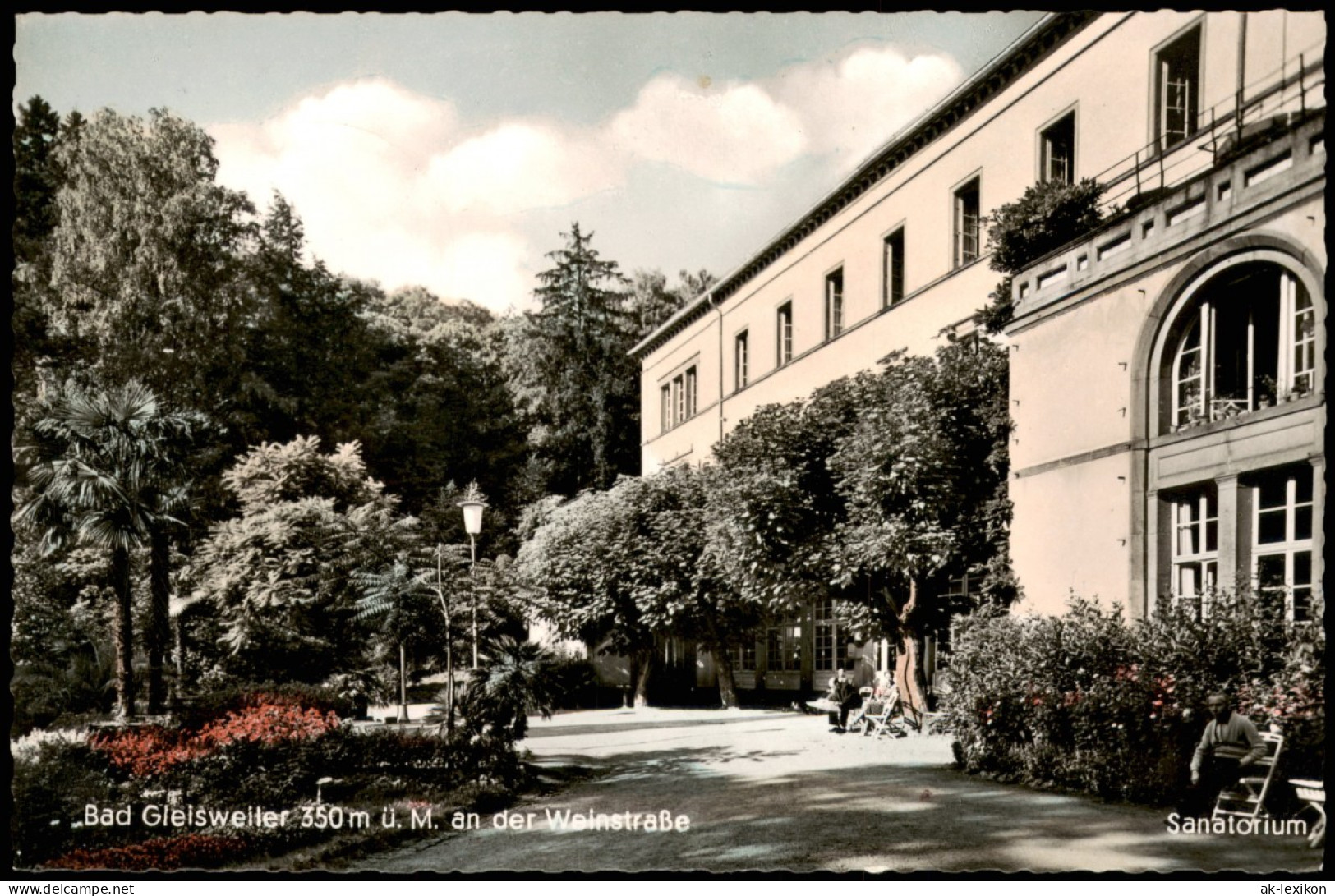 Ansichtskarte Gleisweiler-Edenkoben Sanatorium Außenansicht 1967 - Edenkoben