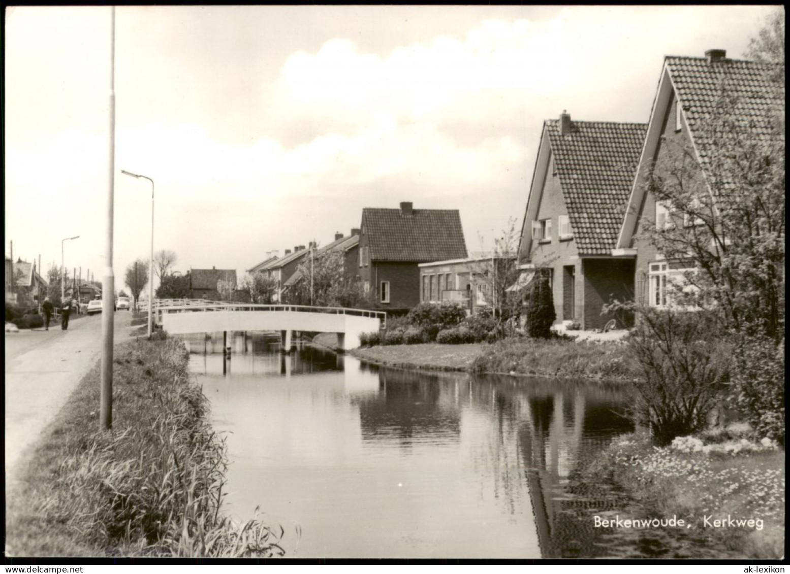 Postkaart Berkenwoude Kerkweg 1963 - Autres & Non Classés