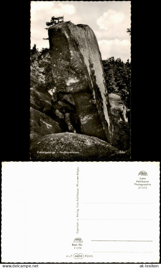 Ansichtskarte  Partie Am Nußhardtfelsen 1960 - Other & Unclassified