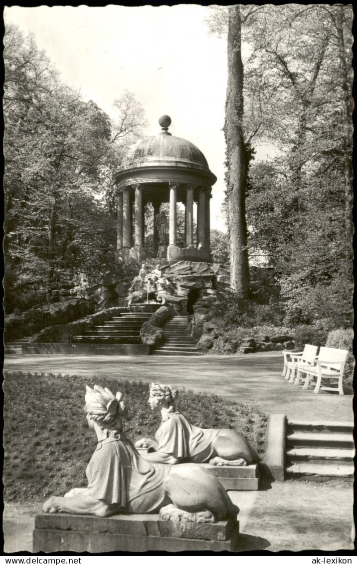 Ansichtskarte Schwetzingen Apollotempel Im Schloßgarten 1960 - Schwetzingen