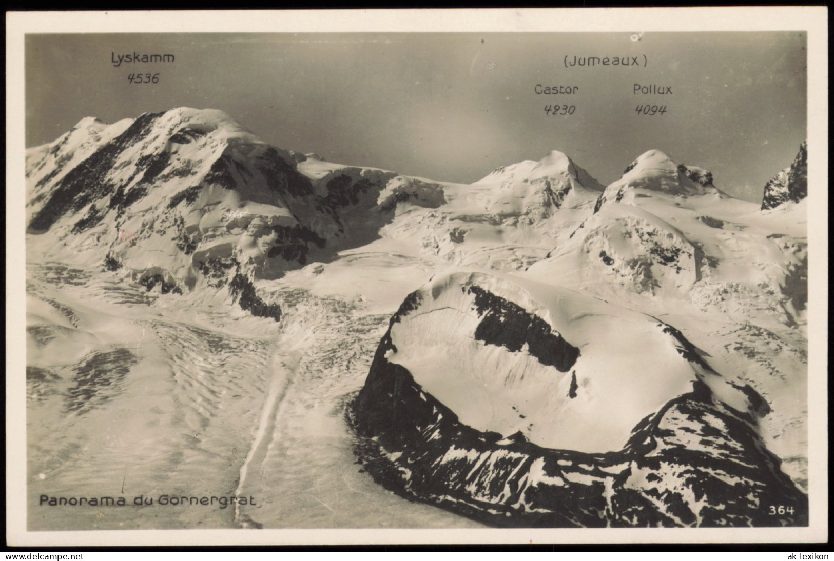 Ansichtskarte Zermatt Gornergrat, Gletscher - Glacier 1929 - Autres & Non Classés