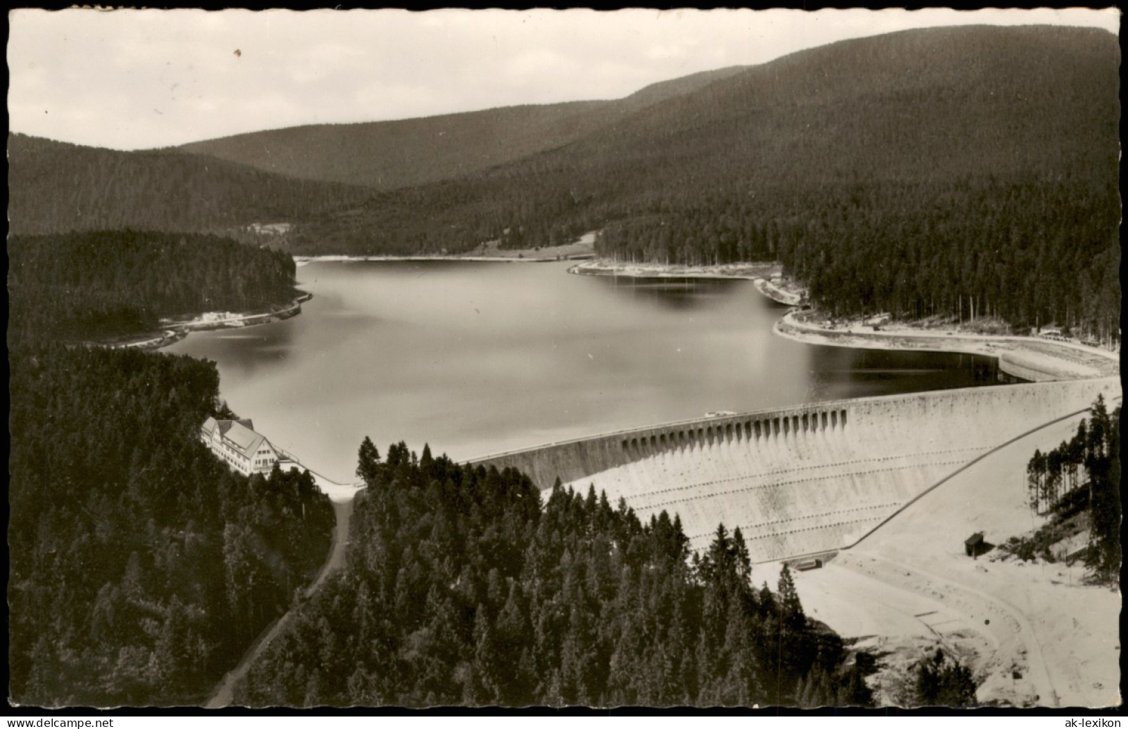 Ansichtskarte Forbach (Baden) Schwarzenbach-Talsperre Im Schwarzwald 1963 - Forbach