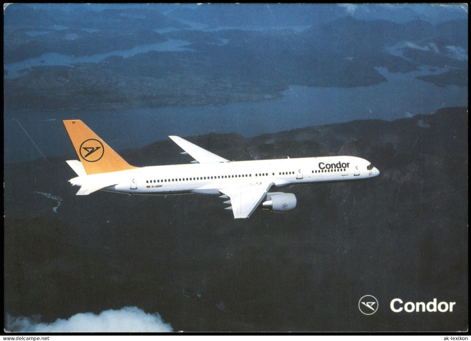 Ansichtskarte  Condor Boeing 757 Flugzeug Airplane Avion 1999 - 1946-....: Modern Era