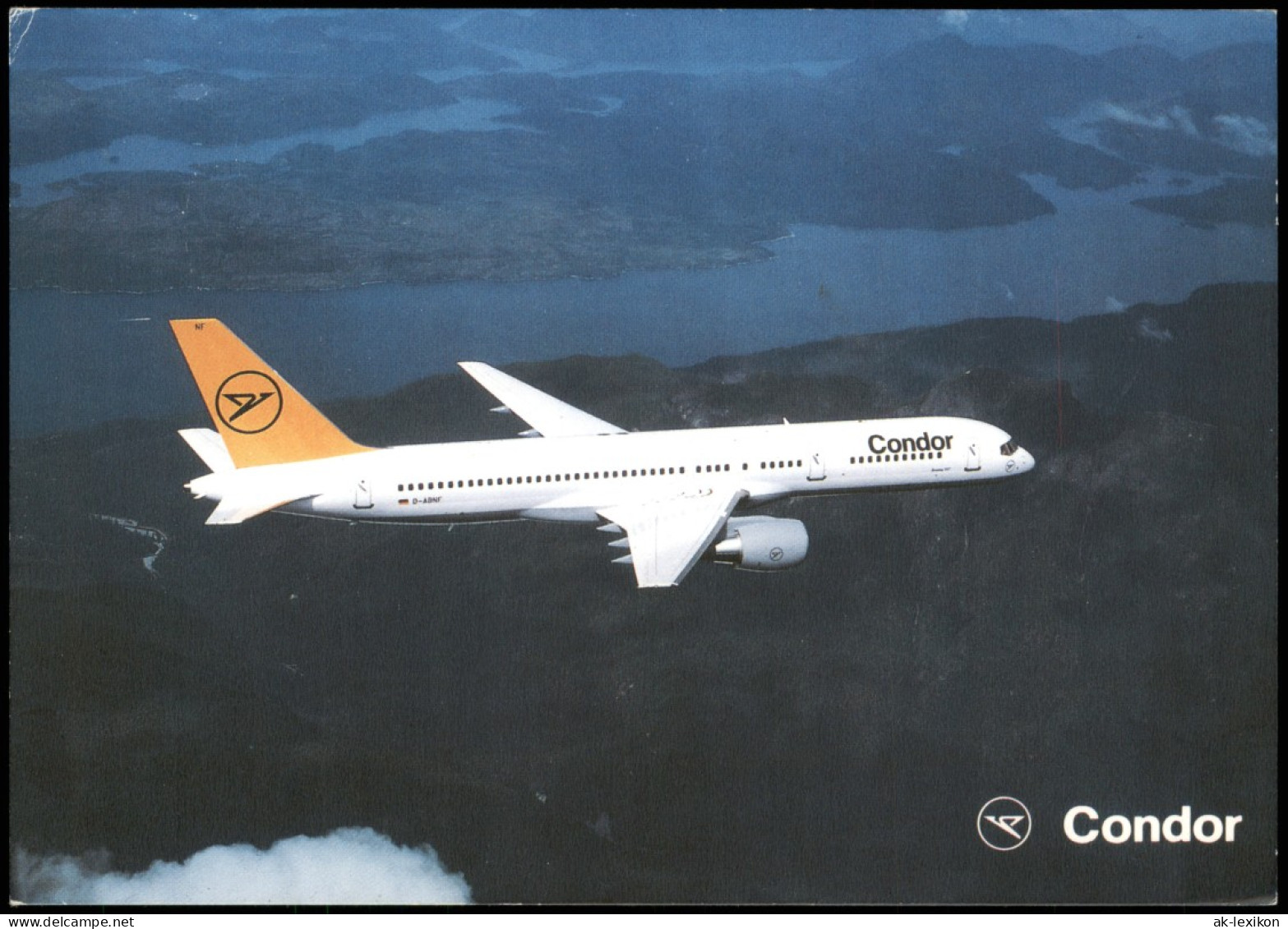 Ansichtskarte  Condor Boeing 757 Flugzeug Airplane Avion 1995 - 1946-....: Modern Era