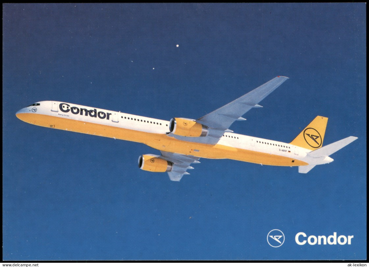 Ansichtskarte  Condor Boeing 757-300 Flugzeug Airplane Avion 1994 - 1946-....: Modern Tijdperk