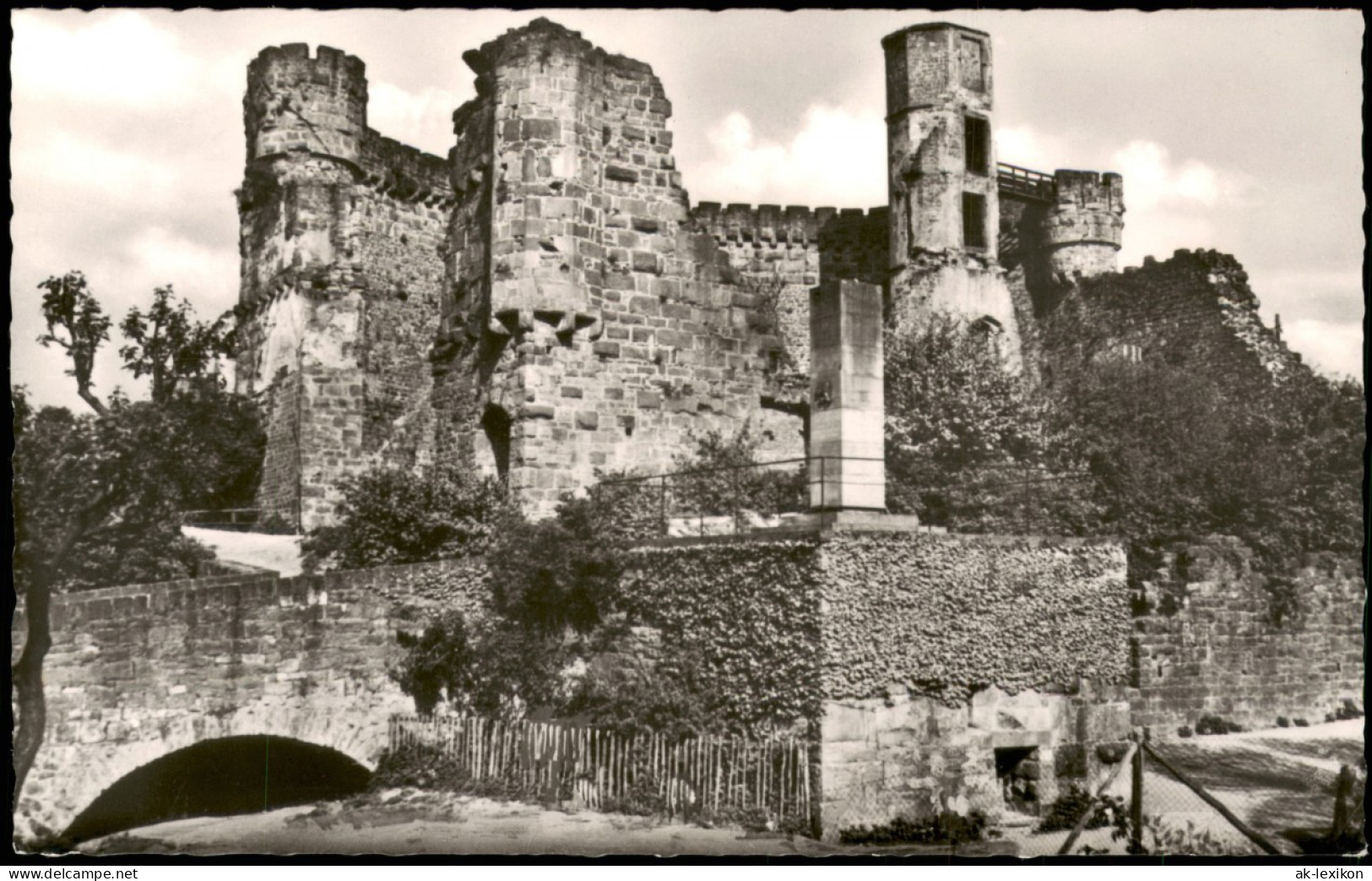 Ansichtskarte Neckargemünd Burgruine Dilsberg Am Neckar 1960 - Neckargemuend