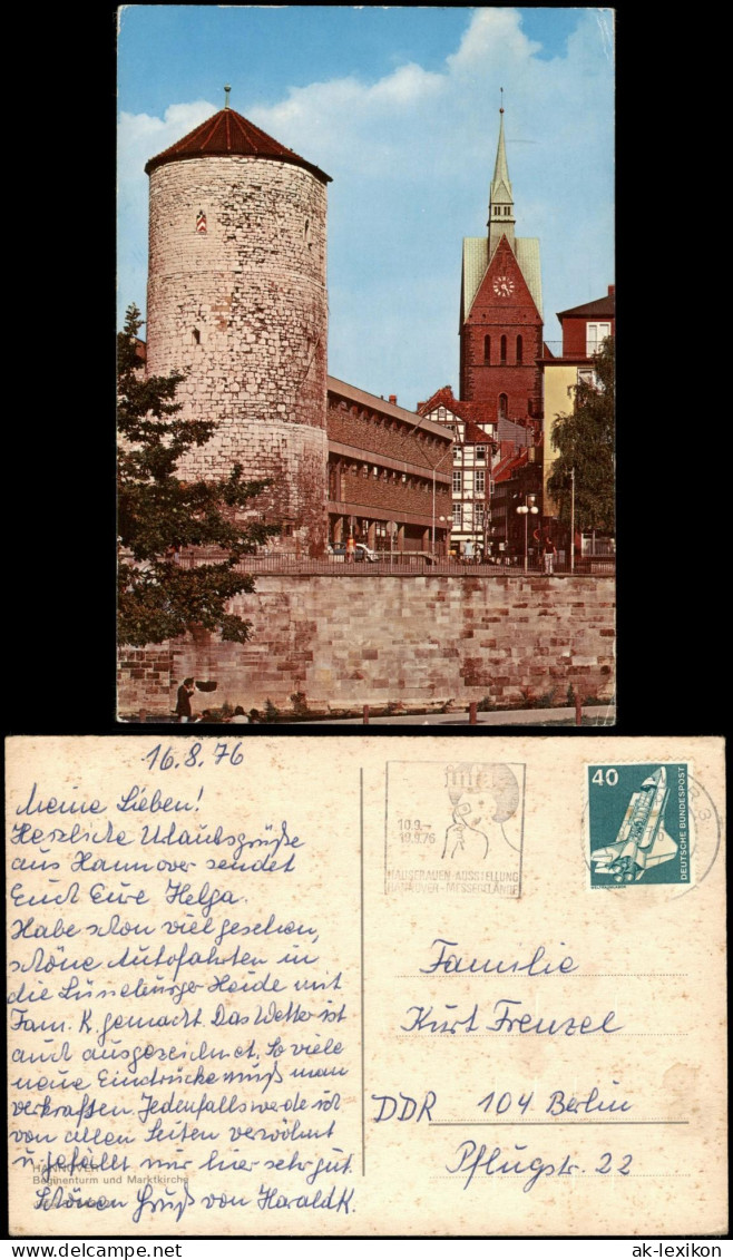 Ansichtskarte Hannover Beguinenturm Und Marktkirche 1976 - Hannover